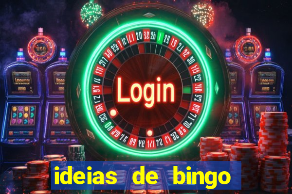 ideias de bingo para o natal